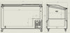 Combisteel Chest Freezer Glass Cover 397 L - 7151.1010 Display Chest Freezers Combisteel   