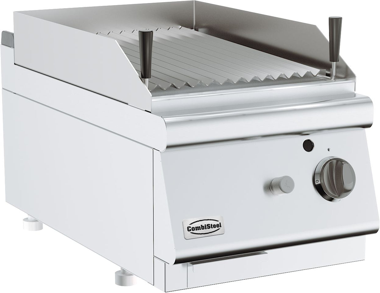 Combisteel Base 700 Gas Lava Stone Grill - 7178.0275 Charcoal Grills Combisteel   