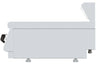 Combisteel Stainless Steel Chips Scuttle 700 Series 1/1 GN - 7178.0345 Chip Scuttles & Dumps Bag Stations Combisteel   