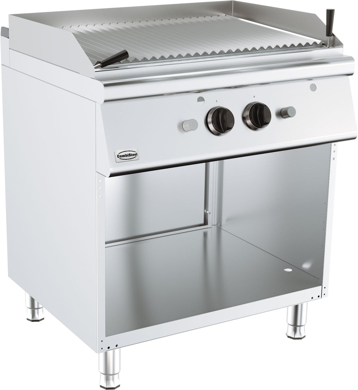 Combisteel Base 700 Gas Lava Stone Grill - 7178.0500 Charcoal Grills Combisteel   