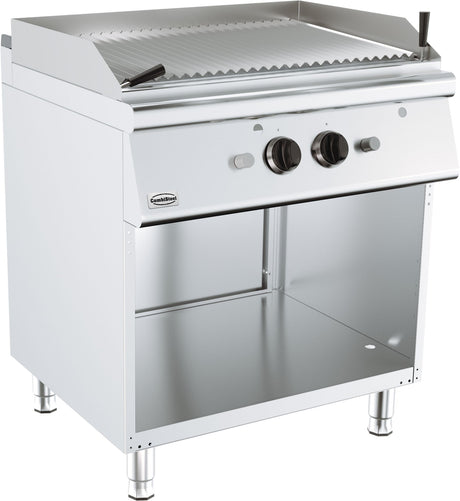 Combisteel Base 700 Gas Lava Stone Grill - 7178.0500 Charcoal Grills Combisteel   