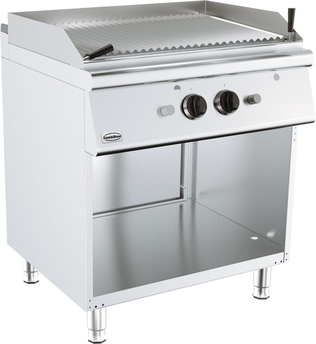 Combisteel Base 700 Gas Lava Stone Grill - 7178.0500 Charcoal Grills Combisteel   