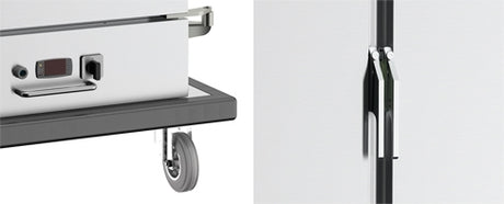 Combisteel Banquet Trolley Heated 15X 2/1GN - 7178.1100 Hot Cupboards Combisteel   