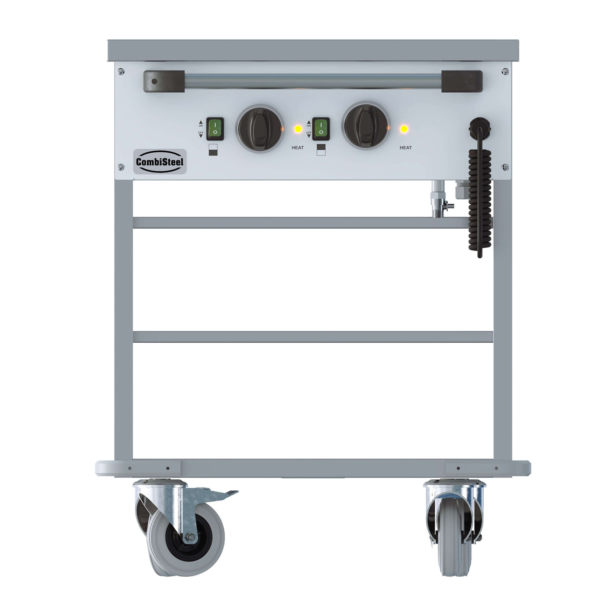 Combisteel Mobile Bain Marie 2 x 1/1 GN Heated Electric Servery | 7178.1155 Bain Maries Combisteel