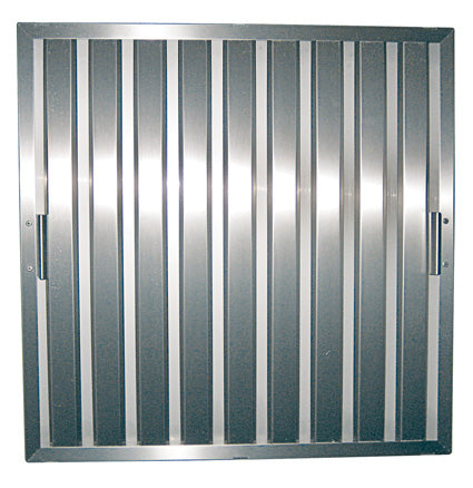 Combisteel Labyrinth Filter - 7213.0035 Stainless Steel Canopy Baffle Filters Combisteel   