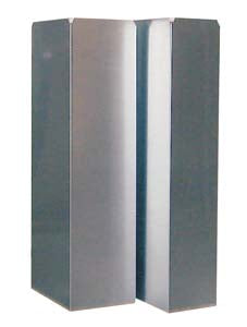 Combisteel Square Pipe Ducting 450 - 7216.0980 Aluminium Pipe Extraction Ducting Combisteel   