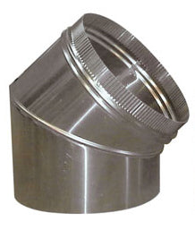 Combisteel 45 Degree Elbow Round Diameter 450 - 7220.0067 Aluminium Pipe Extraction Ducting Combisteel   
