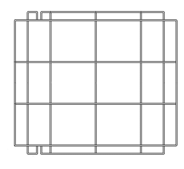 Combisteel Stainless Steel Bottom Grid - 7280.0115 Combisteel Accessories & Spare Parts Combisteel   