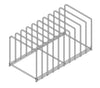 Combisteel Stainless Steel Tray Rack 10 - 7280.0130 Combisteel Accessories & Spare Parts Combisteel   