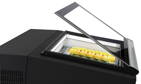 Combisteel Ice Cream Counter Top Compact Display Freezer 3 x 5 Litre - 7292.0010