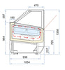 Combisteel Ice Cream Display Millenium 16 - 7295.0045 Ice Cream Display Freezers Combisteel   