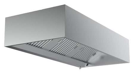 Combisteel 1000mm Wall-Mounted Extraction Hood – Box Model Commercial Ventilation Unit | 7333.0630 Kitchen Canopies & Cooker Hoods Combisteel