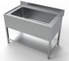 Combisteel Extra Wide Single Pot Wash Catering Sink 1200mm - 7333.1300 Pot Wash Sinks Combisteel   
