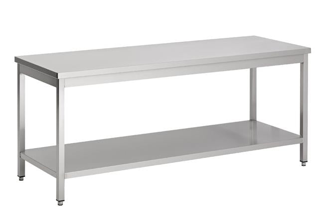 Combisteel 600 Worktable Bottom Shelf Flat Packed 800 - 7333.1510 Stainless Steel Centre Tables Combisteel   
