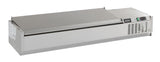 Combisteel Refrigerated Counter Top Stainless Steel Top 1/4 GN - 7450.0025 VRX Topping Units Combisteel   