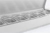 Combisteel Refrigerated Counter Top Stainless Steel Top 1/4 GN - 7450.0025 VRX Topping Units Combisteel   