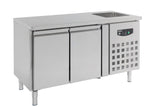 Combisteel 700 Refrigerated Counter Sink 2 Doors - 7450.0210 Refrigerated Counters - Double Door Combisteel   
