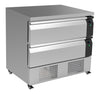 Combisteel Refrigerated/Freezer Counter Switchable 2 Drawers 4X 1/1Gn | 7450.0240 Combisteel