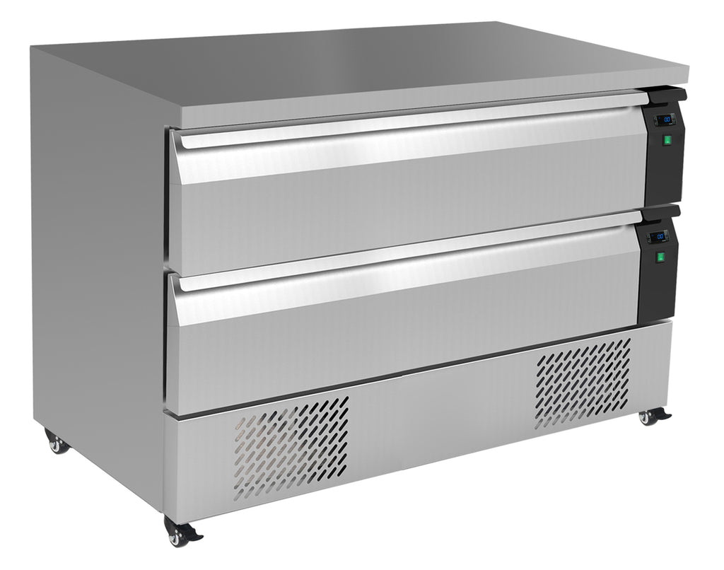 Combisteel Refrigerated/Freezer Counter Switchable 2 Drawers 6X 1/1Gn | 7450.0245 Combisteel