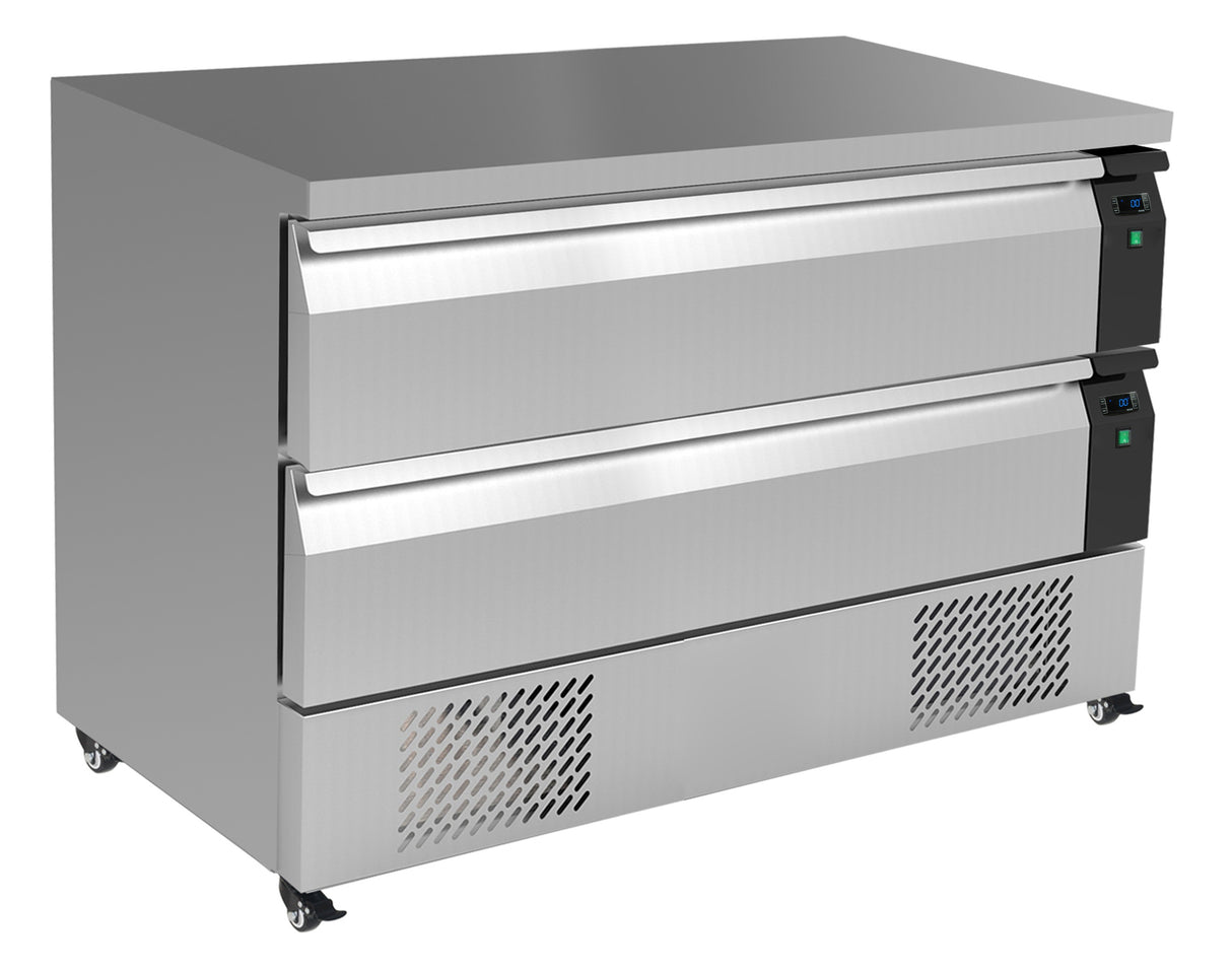 Combisteel Refrigerated/Freezer Counter Switchable 2 Drawers 6X 1/1Gn | 7450.0245 Combisteel