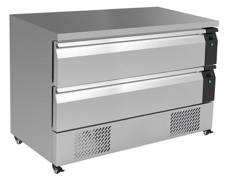 Combisteel Refrigerated/Freezer Counter Switchable 2 Drawers 6X 1/1Gn | 7450.0245 Combisteel