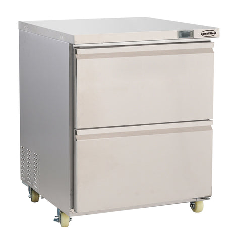 Combisteel Stainless Steel Refrigerator/Freezer Switchable 2 Drawer | 7450.0265 Combisteel