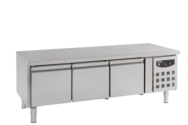 Combisteel Refrigerated Counter Height 650 3 Doors - 7450.0760 Refrigerated Counters - Triple Door Combisteel   