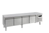 Combisteel Low Height Refrigerated Counter 4 Doors | 600mm High Undercounter Prep Fridge - 7950.0440 Refrigerated Counters - Four Door Combisteel