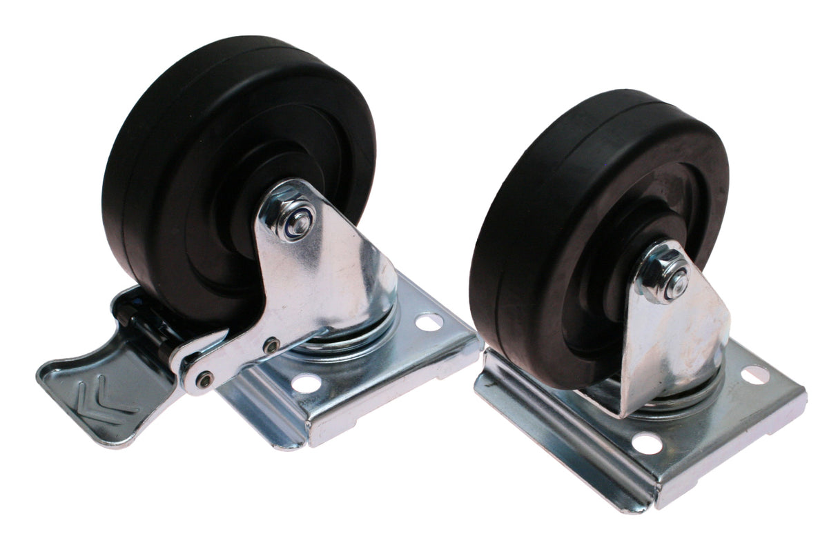 Combisteel Castor Set For GN Serie 6X - 7451.0009 Combisteel Accessories & Spare Parts Combisteel   