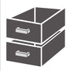 Combisteel Cs Drawerset 2-Drawers 600mm.(H) - 7451.0195 Combisteel Accessories & Spare Parts Combisteel   