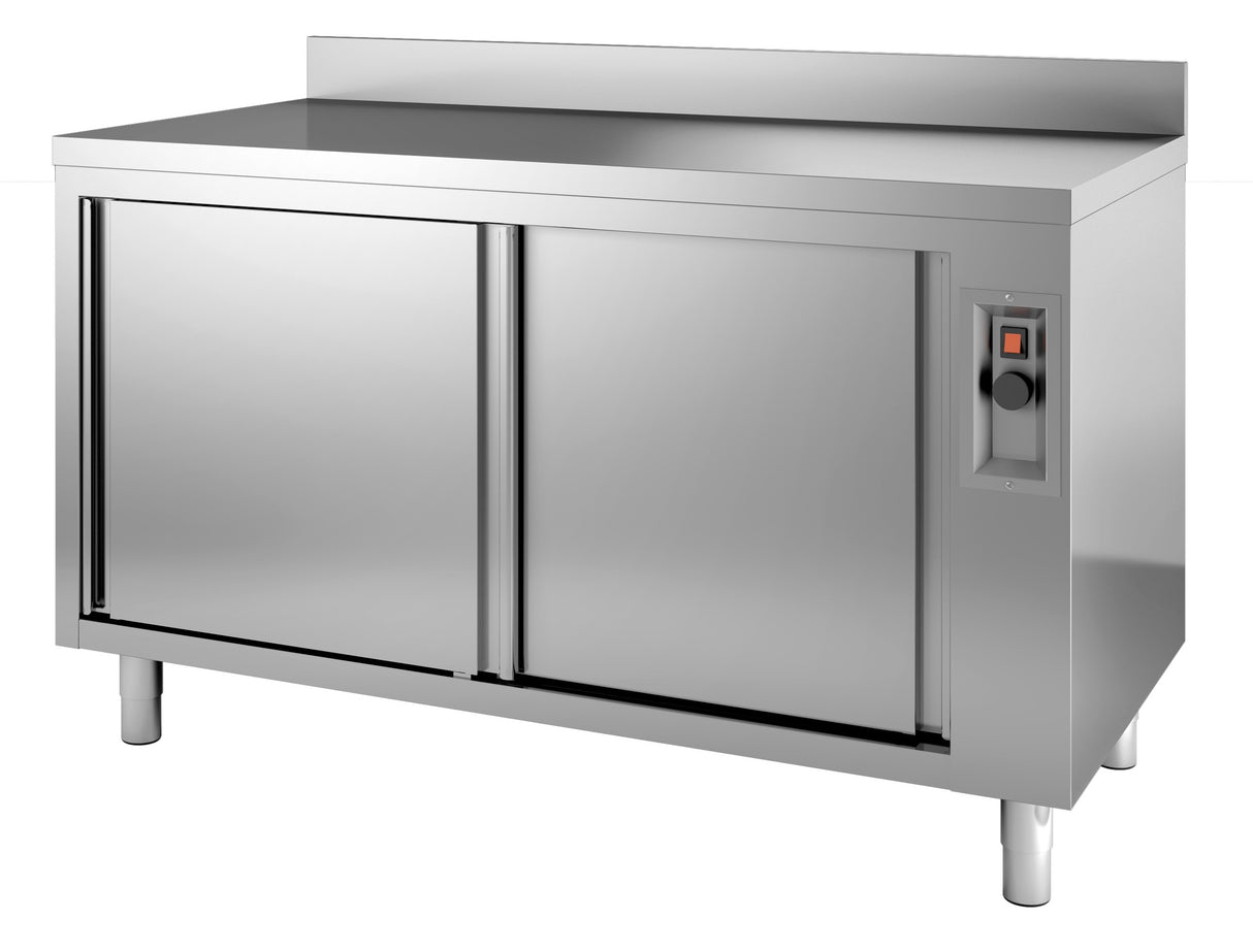 Combisteel 600 Heated Cupboard Upstand 1800 - 7452.0088 Hot Cupboards Combisteel   