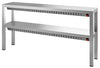 Combisteel Overshelf Halogen Heated 2 Levels 2000 - 7452.0335 Heated Gantry Chef's Rack Combisteel   