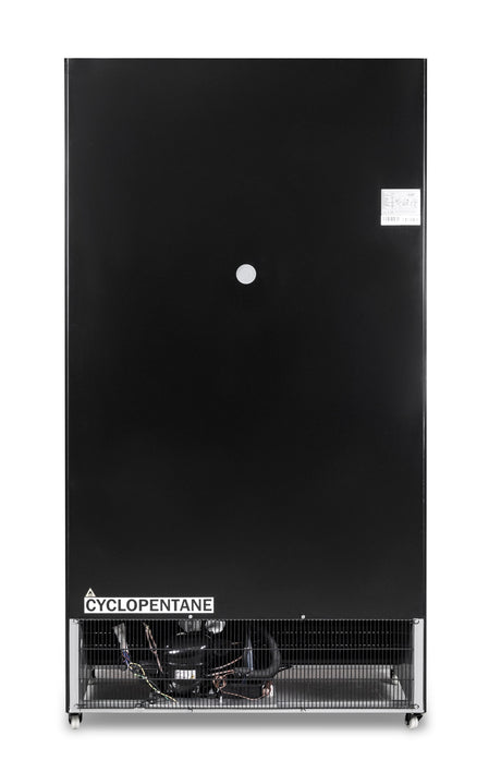 Combisteel Refrigerator With Sliding Glass Doors Bez-780 Sl Black - 7455.1398 Upright Glass Door Fridges Combisteel   