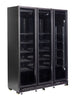 Combisteel Triple Hinged Glass Door Display Fridge Merchandiser 1200Ltr - 7455.1920 Upright Glass Door Fridges Combisteel