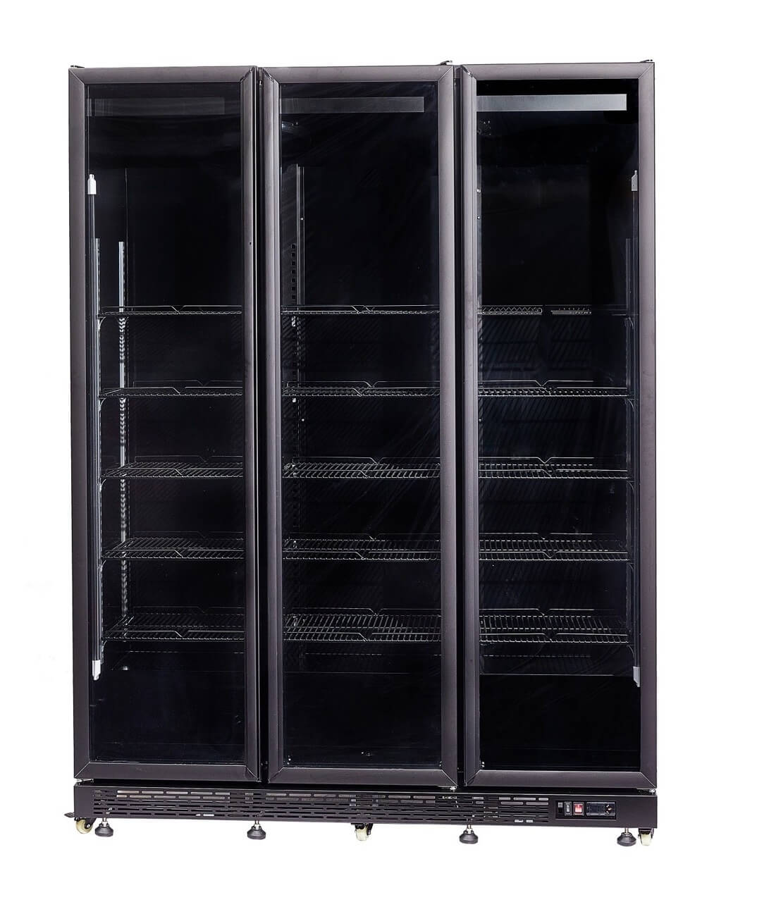 Combisteel Triple Hinged Glass Door Display Fridge Merchandiser 1200Ltr - 7455.1920 Upright Glass Door Fridges Combisteel