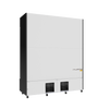 Combisteel Refrigerator 3 Glass Doors Black Fcu-1200 Bl - 7455.2115 Upright Glass Door Fridges Combisteel   