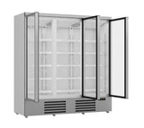 Combisteel Refrigerator 3 Glass Doors Jde-1530R - 7455.2205 Upright Glass Door Fridges Combisteel   