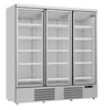 Combisteel Refrigerator 3 Glass Doors Jde-1530R - 7455.2205 Upright Glass Door Fridges Combisteel   