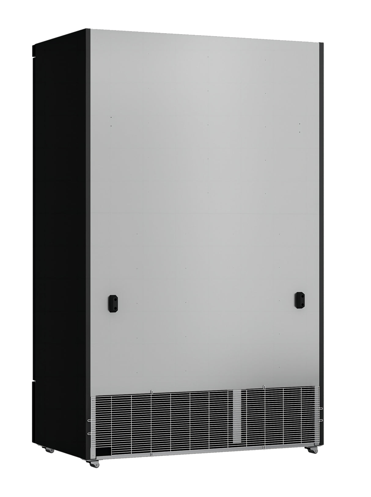 Combisteel JDE-1000R Black Double Glass Door Refrigerator – Commercial Display Fridge | 7455.2230 Upright Glass Door Fridges Combisteel