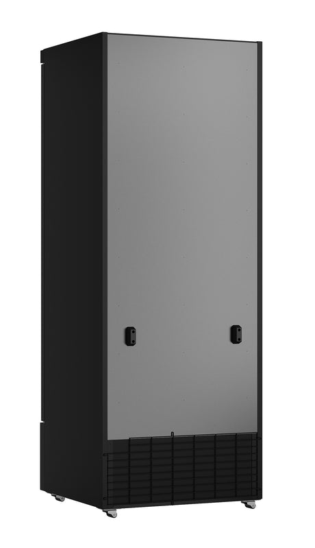 Combisteel Refrigerator 1 Glass Door Black Jde-600R Bl - 7455.2242 Upright Glass Door Fridges Combisteel   