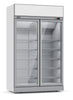 Combisteel Refrigerator 2 Glass Doors Ins-1000R - 7455.2400 Upright Glass Door Fridges Combisteel   