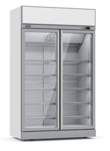 Combisteel Double Glass Door Display Freezer INS-1000F - 7455.2420 Upright Glass Door Freezers Combisteel