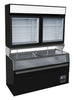 Combisteel Wall Mounted Freezer Unit Black 2 Glass Doors - 7455.2530 Refrigerated Merchandisers Combisteel   