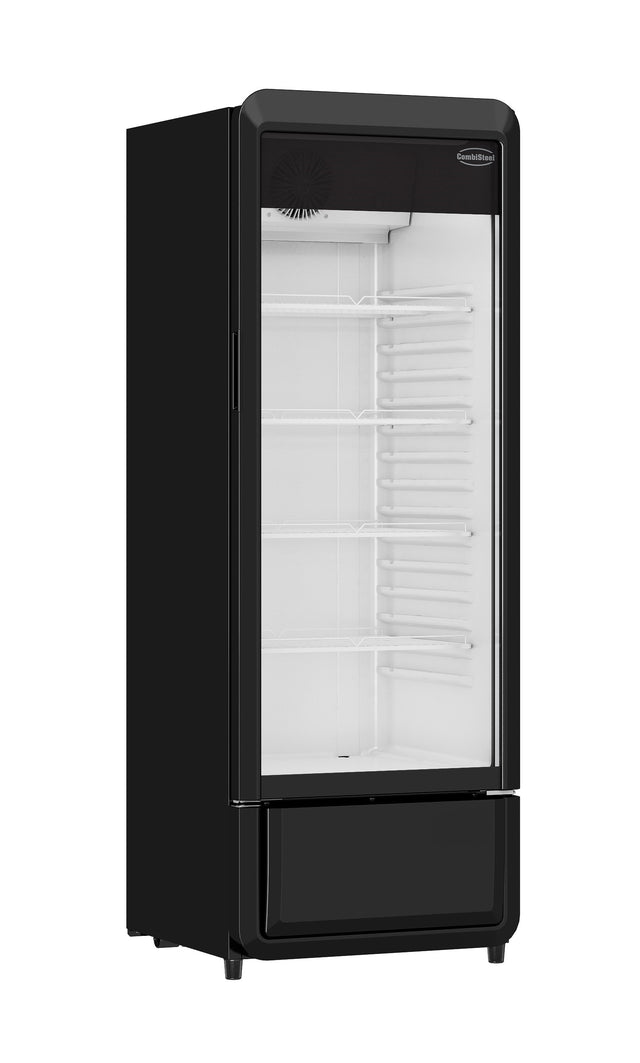 Combisteel Refrigerator 1 Glass Door Compact PIB-240R | 7455.3120 Upright Single Glass Door Chillers Combisteel
