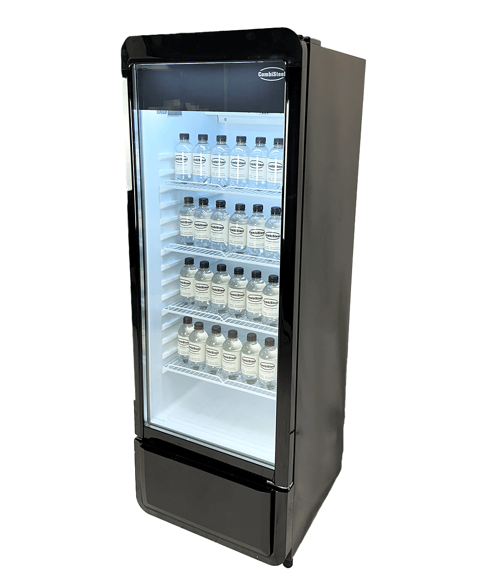 Combisteel Refrigerator 1 Glass Door Compact PIB-240R | 7455.3120 Upright Single Glass Door Chillers Combisteel