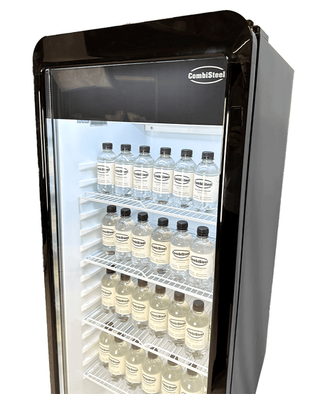 Combisteel Refrigerator 1 Glass Door Compact PIB-240R | 7455.3120 Upright Single Glass Door Chillers Combisteel