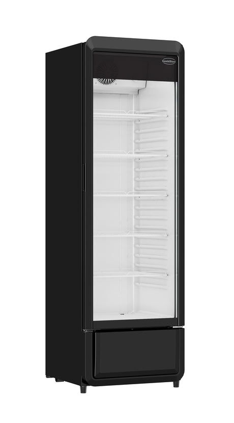 Combisteel Refrigerator 1 Glass Door PIB-280R | 7455.3125 Upright Single Glass Door Chillers Combisteel