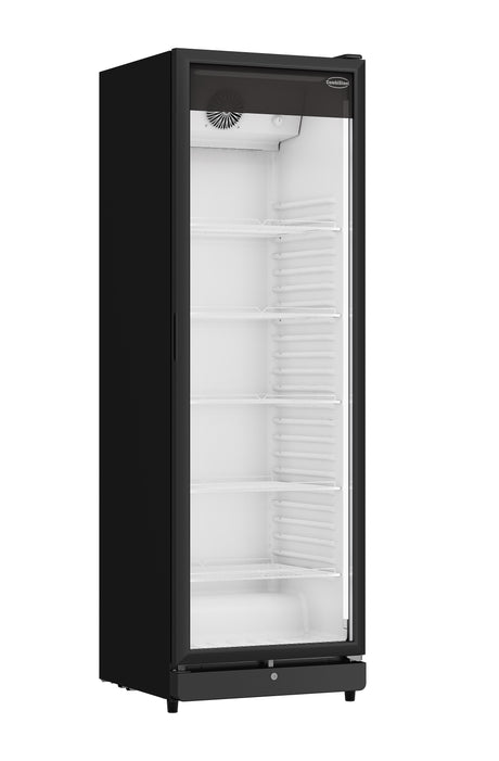 Combisteel Refrigerator 1 Glass Door Compact PIB-360R | 7455.3130 Upright Single Glass Door Chillers Combisteel