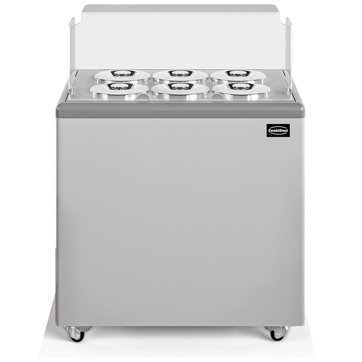 Combisteel Zanzibar Ice Cream Counter Display Freezer 6 x 7 Litre Round Tubs | 7472.0175 Ice Cream Display Freezers Combisteel