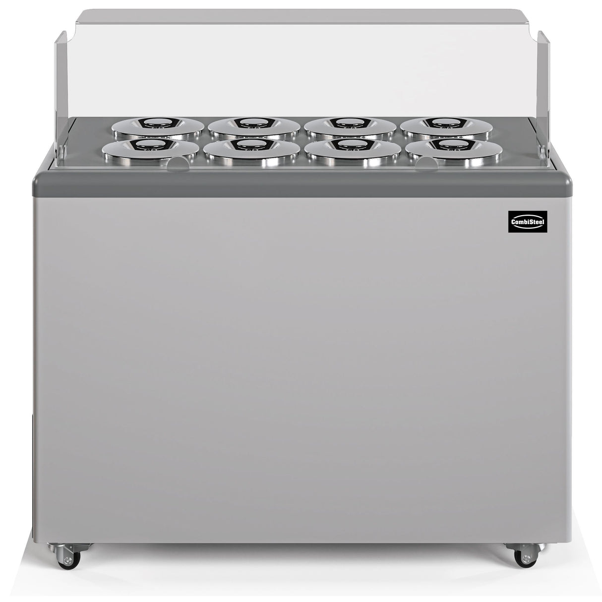 Combisteel Zanzibar Ice Cream Counter Display Freezer 8 x 7 Litre Round Tubs | 7472.0180 Ice Cream Display Freezers Combisteel